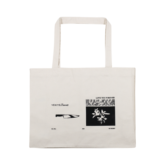 love you forever tote bag
